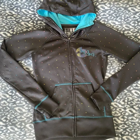 Billabong polka dot hoodie - Picture 1 of 7
